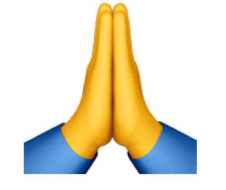 betende Hände Emoji