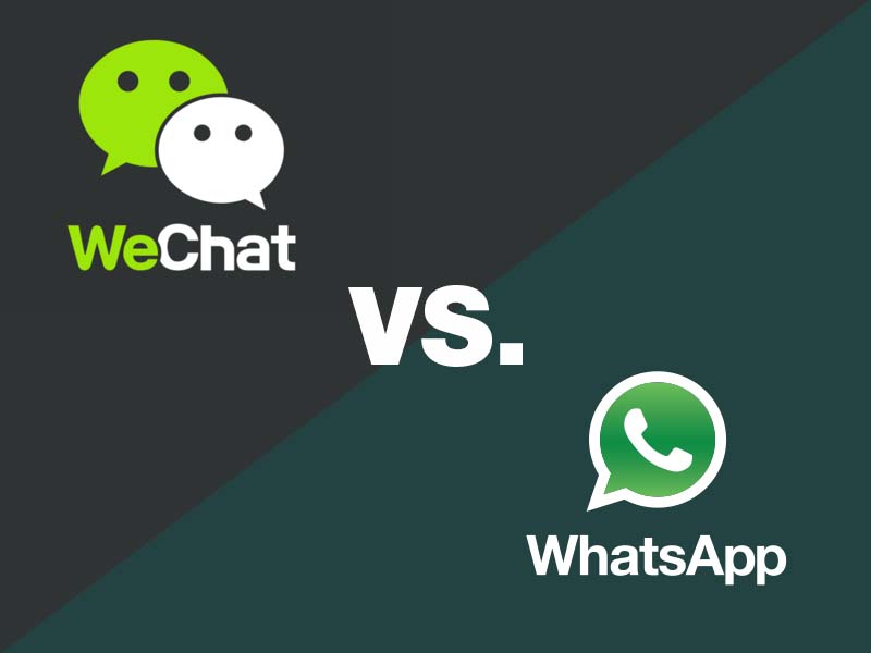 WeChat vs. WhatsApp